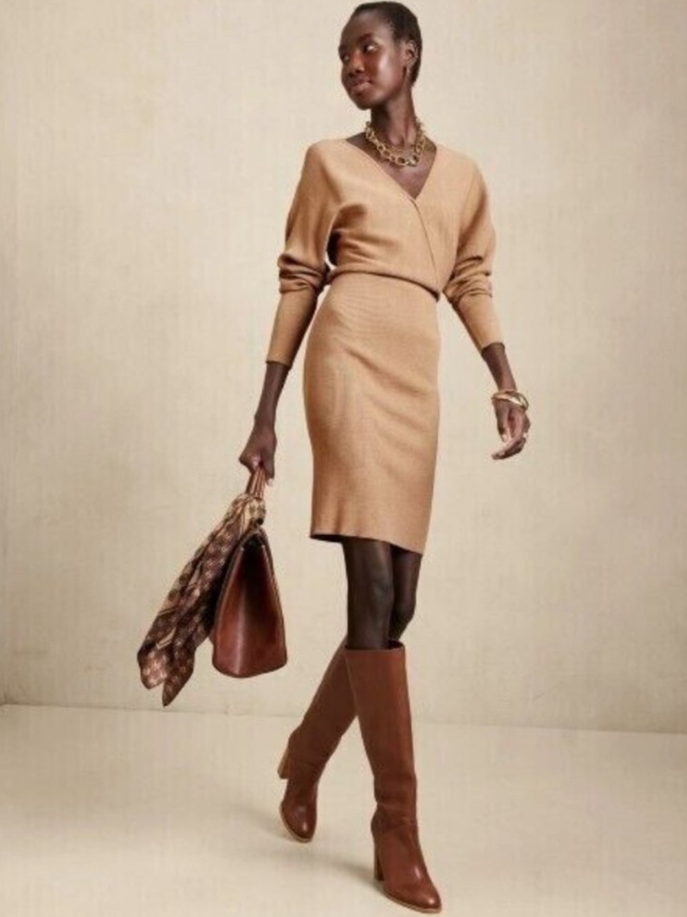 Banana Republic Rina Wrap Front Dress Size Small EUC